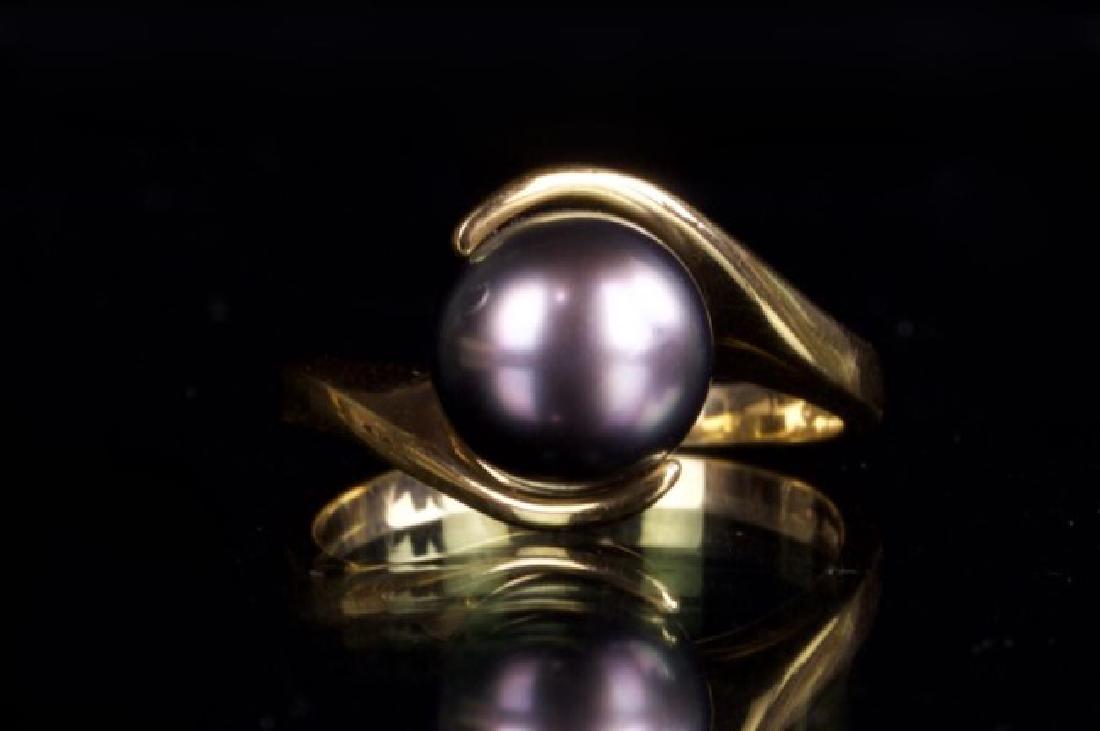 TAHITIAN PEARL RING W/14K GOLD (1 of 2)