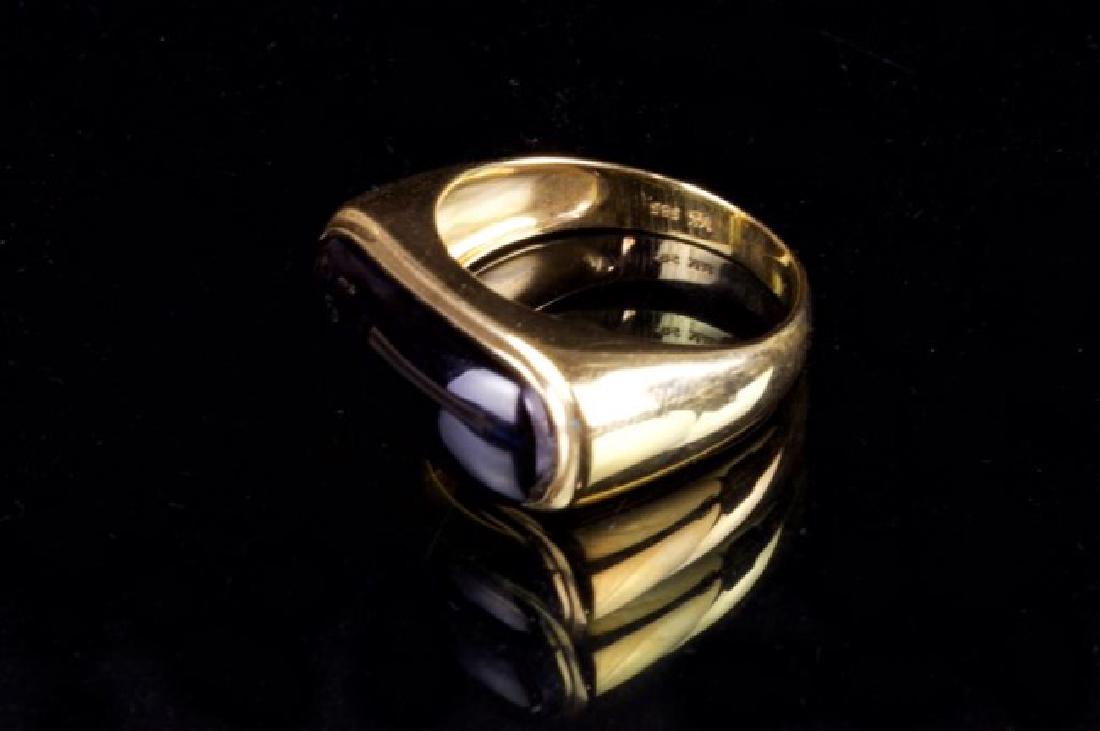 14K GOLD  RING WITH ONYX (1 of 2)