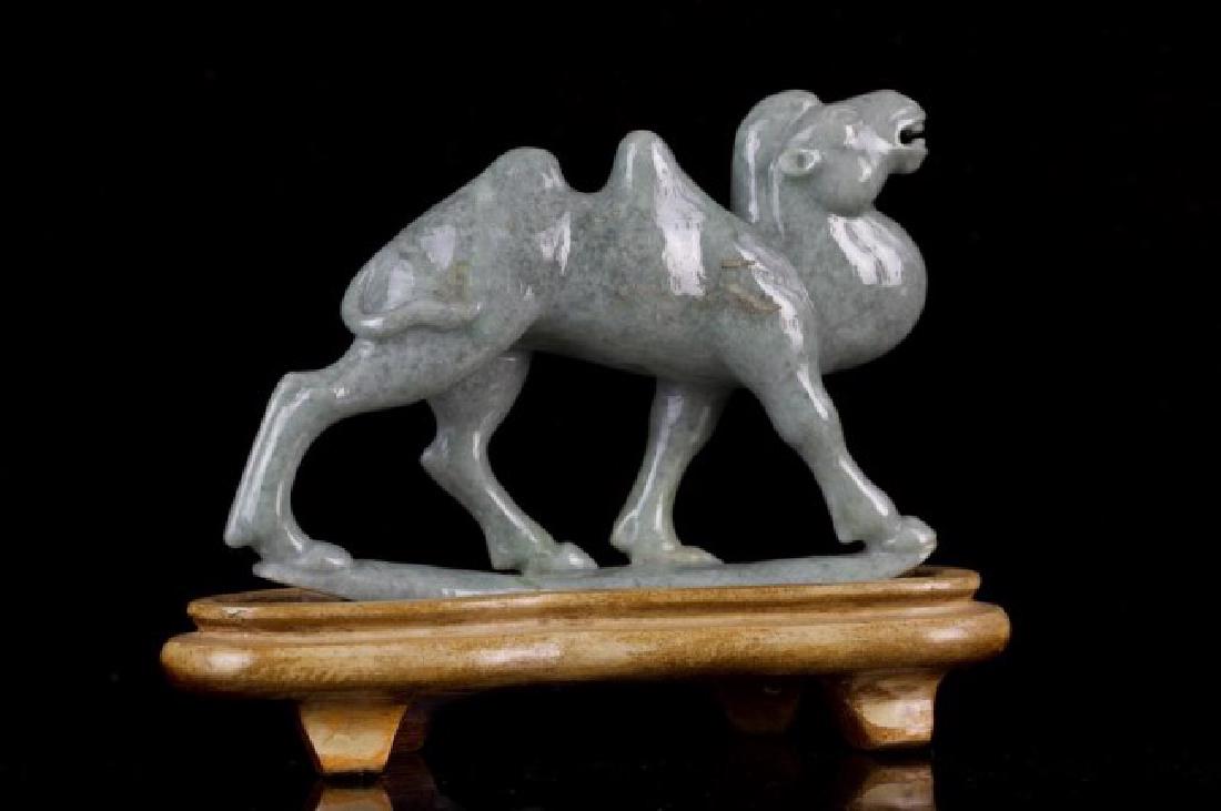 CHINESE CARVED JADE CAMEL (1 of 2)