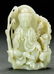 CHINESE CARVED JADE FIGURAL GROUP