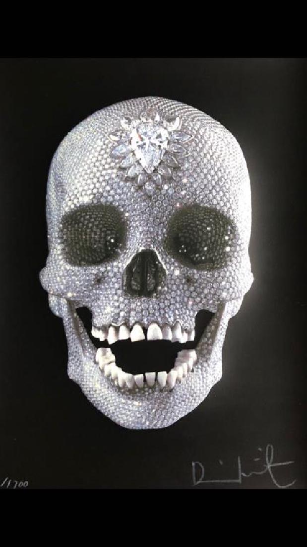 JAPANESE CONTEMPORARY WORK OF ART, OF A SKULL (1 of 6)