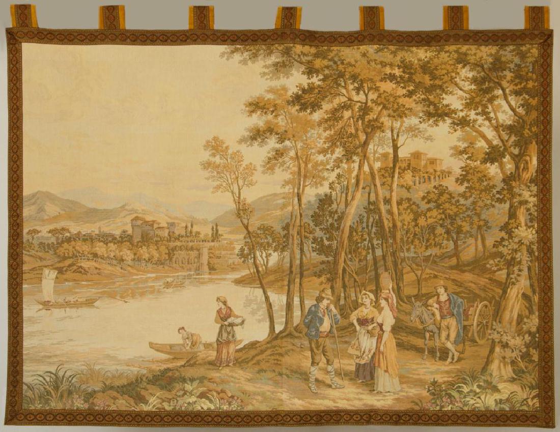 EUROPEAN NEEDLEPOINT TAPESTRY (1 of 2)