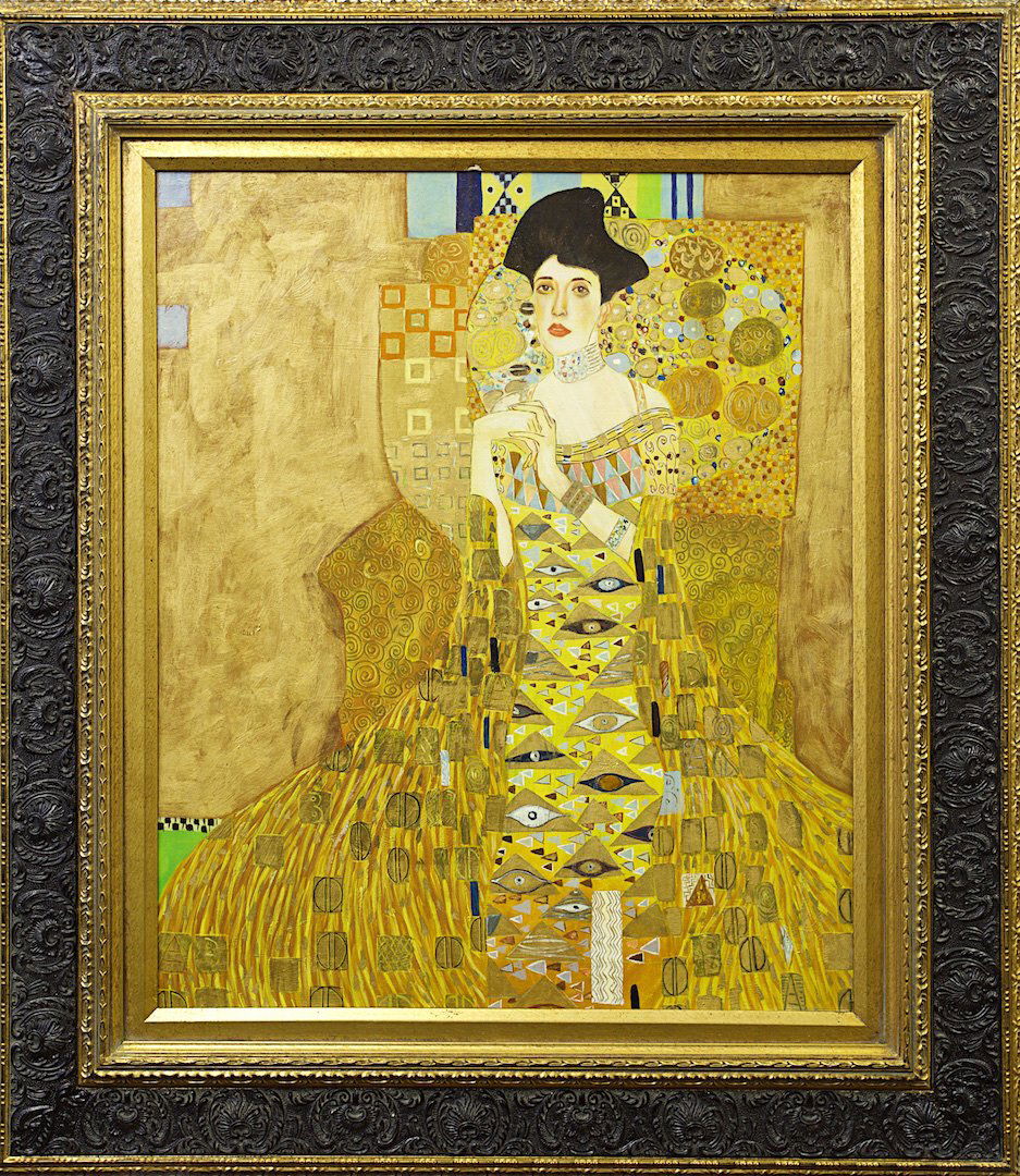 FRAMED OIL ON CANVAS PAINTING OF A WOMAN (1 of 1)