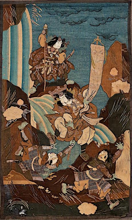 19TH CENTURY JAPANESE TAPESTRY (1 of 1)
