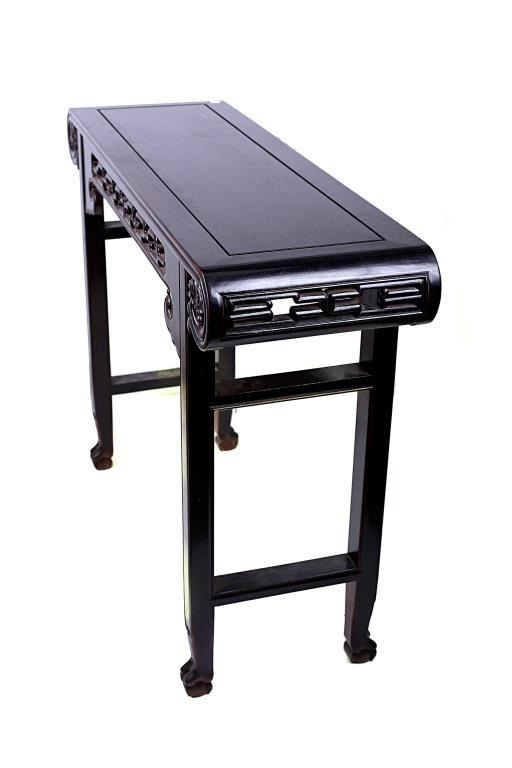 CHINESE CARVED WOOD ALTAR TABLE (1 of 6)