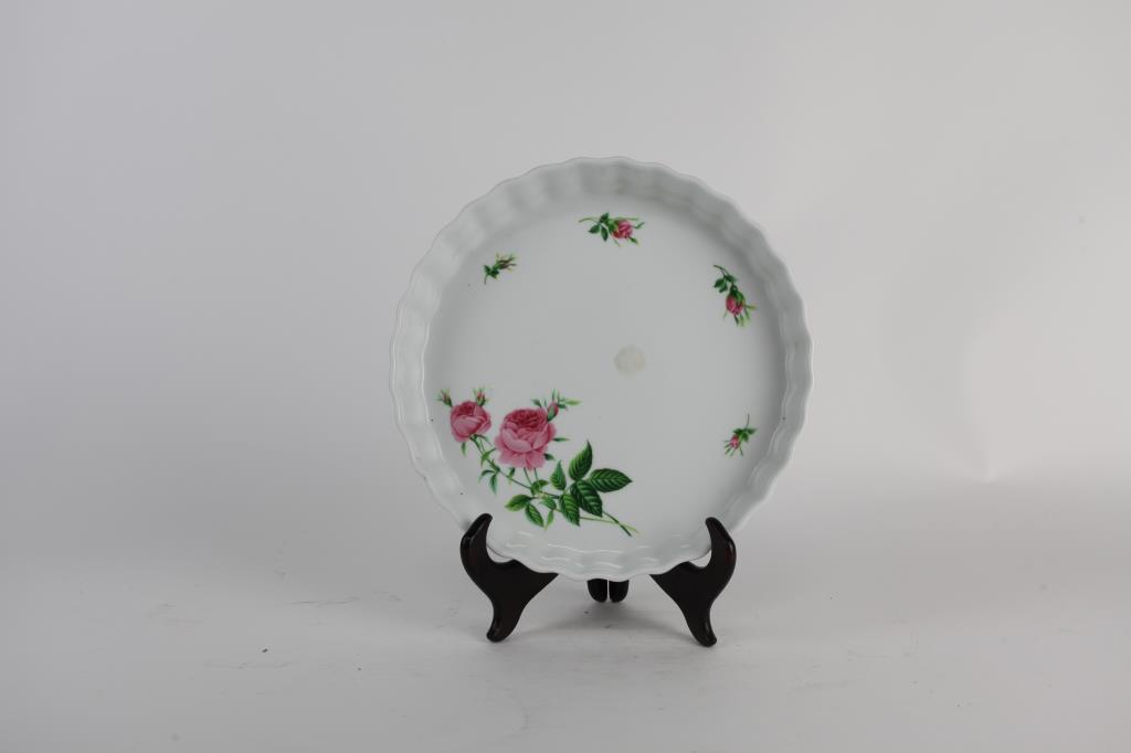 HAND-PAINTED CERAMIC DECORATIVE DISH (1 of 5)