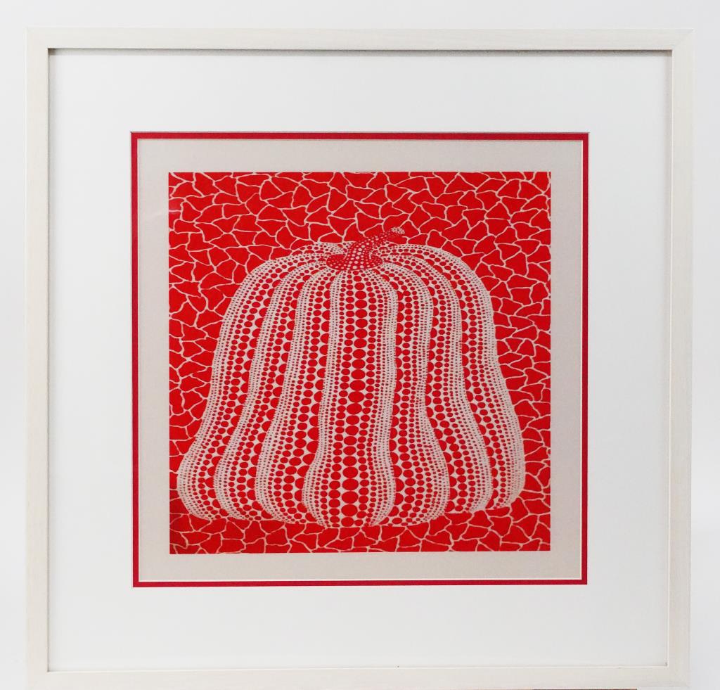 YAYOI KUSAMA STYLE LITHOGRAPH "PUMPKIN" (1 of 4)