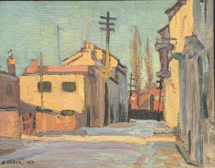 JACK BEDER, CANADIAN (1910-1987) (1 of 2)