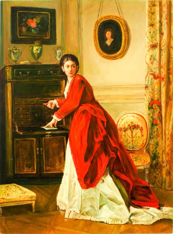 SYMBOLISM LATE 19TH CENTURY PAINTING (1 of 1)