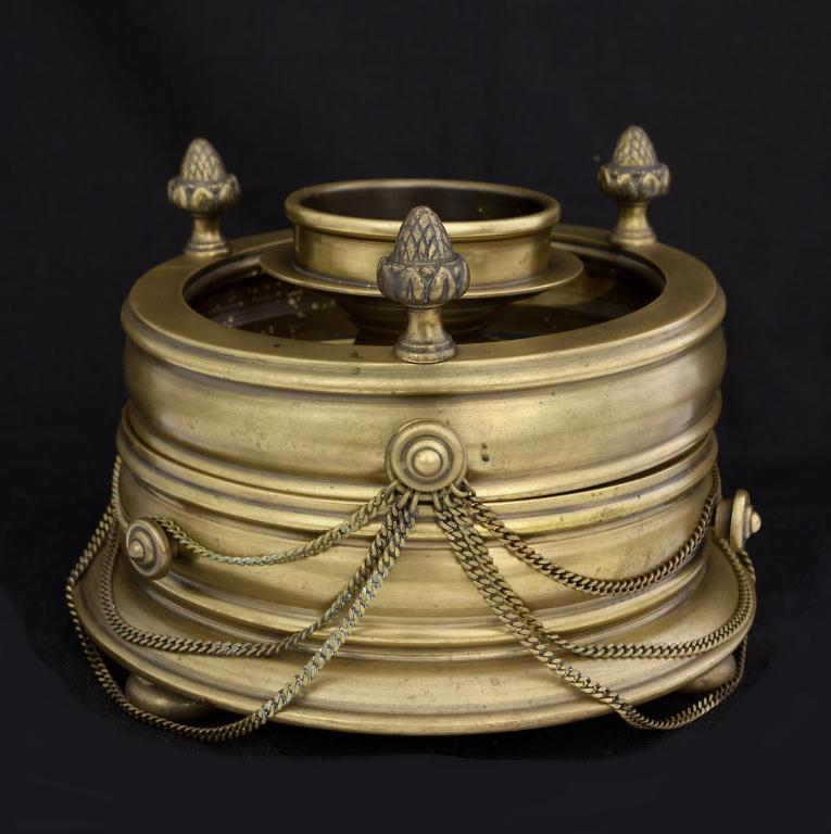 BRONZE HANGING INCENSE BURNER (1 of 1)