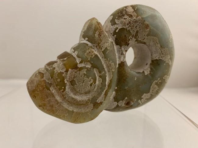 CHINESE CARVED JADE PIG DRAGON (1 of 4)