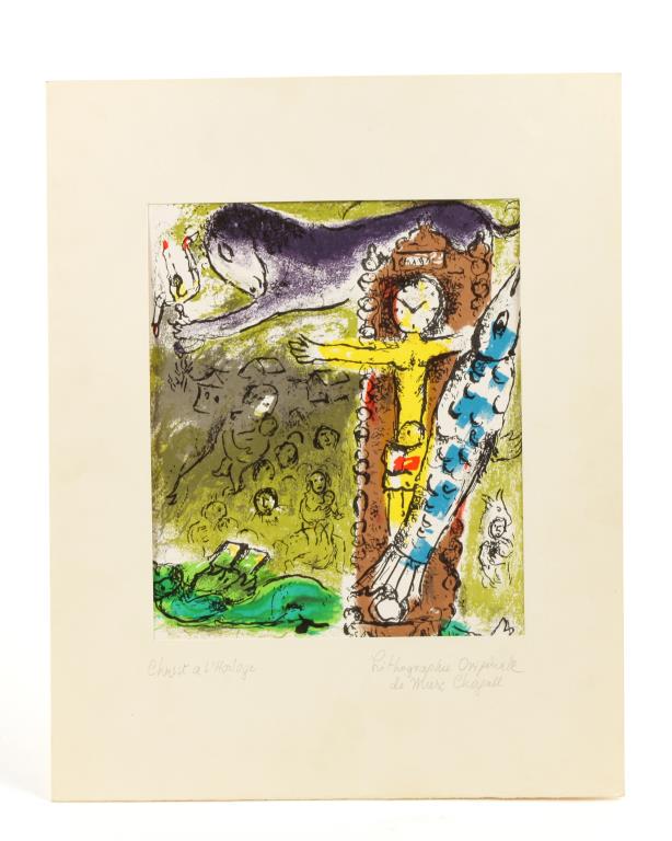 MARC CHAGALL, RUSSIAN-FRENCH (1887 - 1985) (1 of 3)