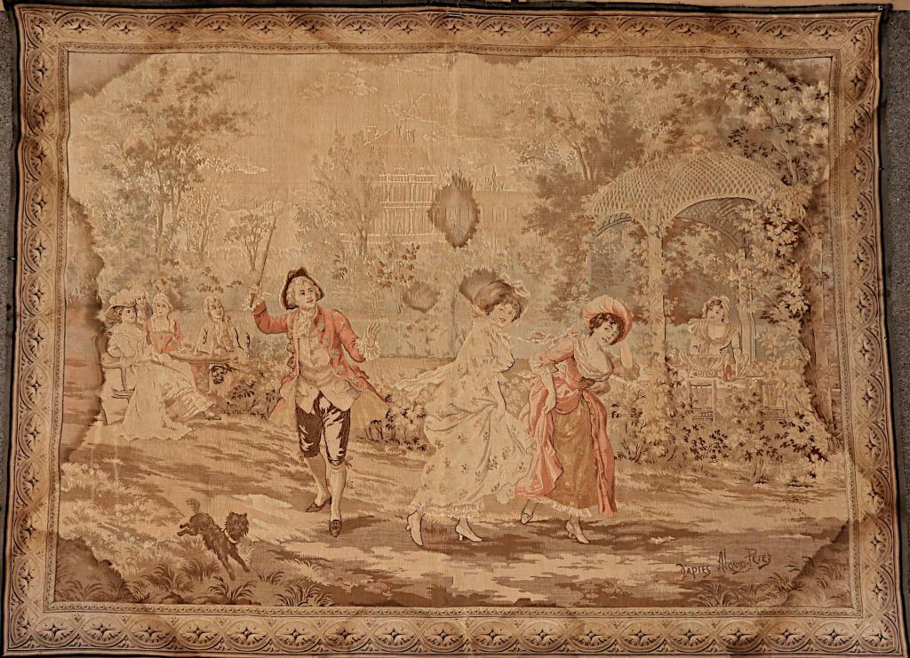 LARGE EUROPEAN TAPESTRY (1 of 2)