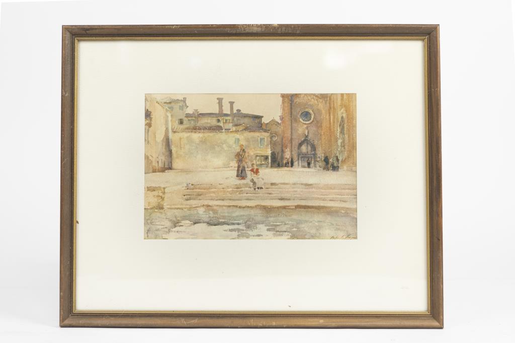 FRAMED PRINT OF A CITY SCENE (1 of 5)