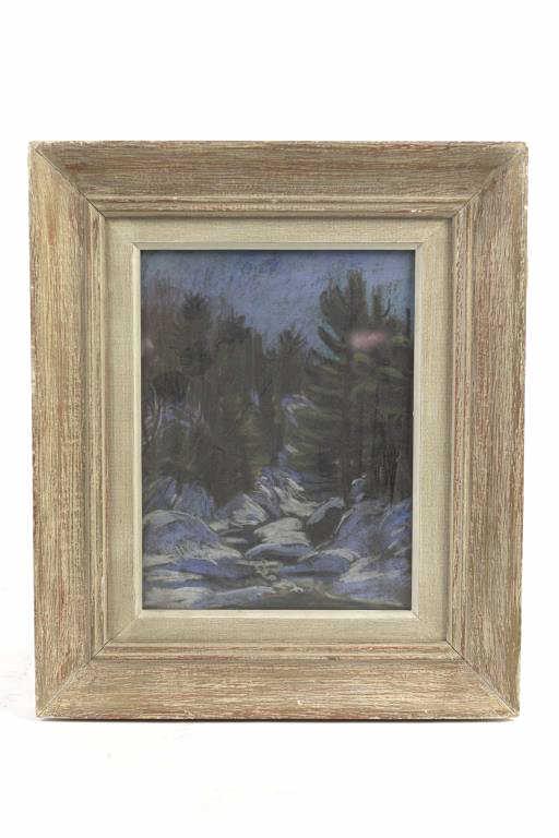 FRAMED DOUBLE SIDED PAINTING (1 of 3)