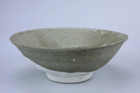 CHINESE POTTERY SHIPWRECK BOWL: Of conical form, and mark on the base. D: 6 3/4 in. x H: 3 in.