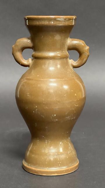 FINE CHINESE VASE IN BROWN MONOCHROME (1 of 5)