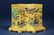 262: CHINESE YELLOW GROUND DOUBLE VASE BRUSHPOT