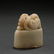 164: CHINESE CARVED JADE HORSE HEAD - 3
