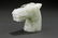 164: CHINESE CARVED JADE HORSE HEAD - 8