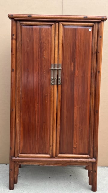 FINE CHINESE MAHOGANY CABINET (1 of 7)
