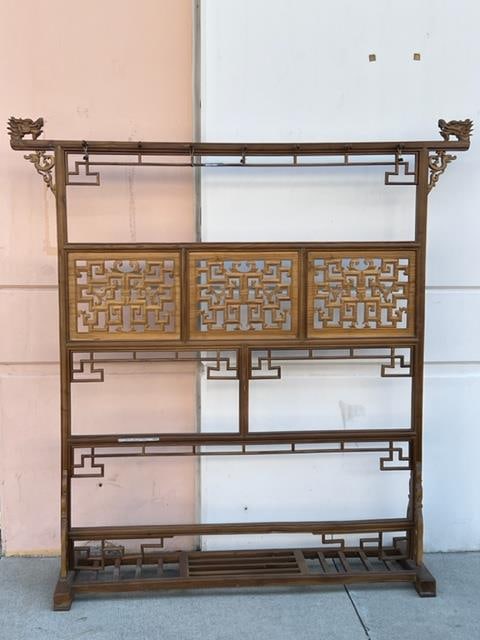 CHINESE WOODEN COAT HANGERS: Size:
