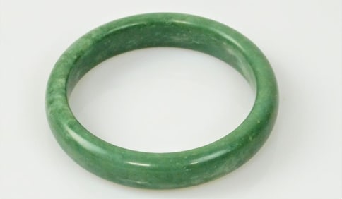 CHINESE DARK GREEN BANGLE
