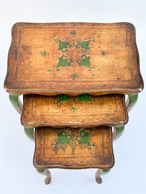 SET OF THREE EUROPEAN OCCASIONAL TABLES (1 of 5)