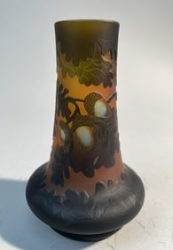 ÉMILE GALLÉ ART GLASS VASE