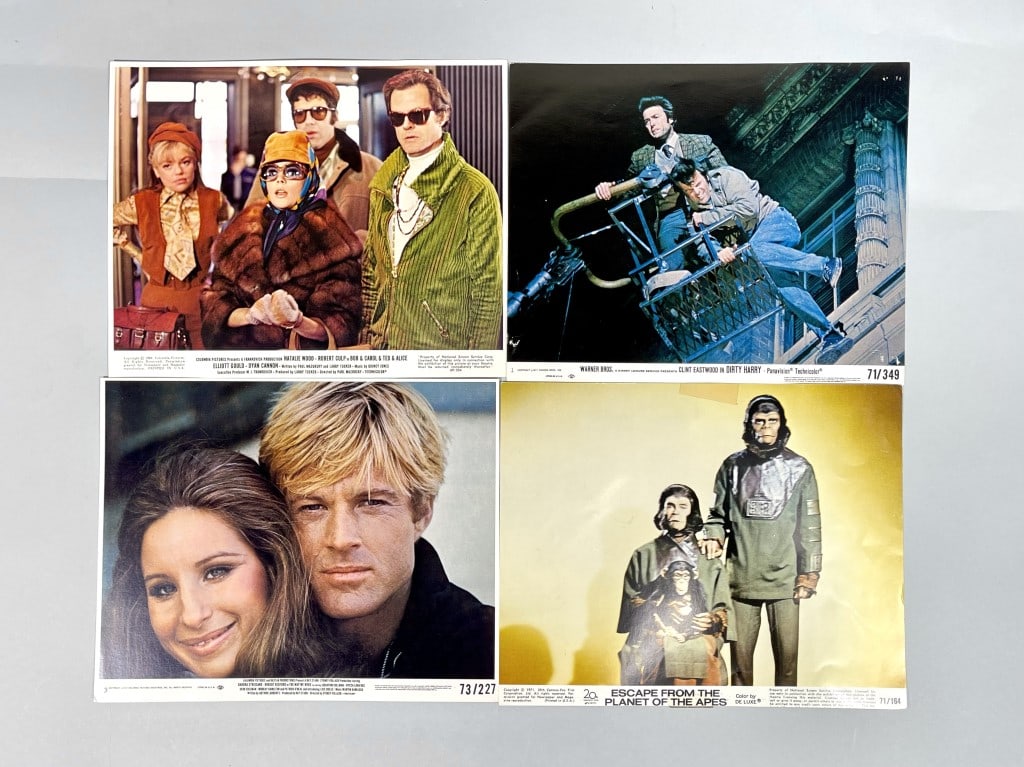 GROUP OF FOUR ASSORTED VINTAGE MOVIE LOBBY CARDS (1 of 2)