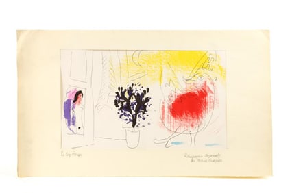 MARC CHAGALL, RUSSIAN-FRENCH (1887 - 1985)