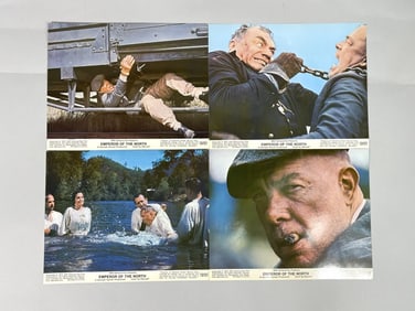 VINTAGE "EMPEROR OF THE NORTH" (1973) LOBBY CARDS
