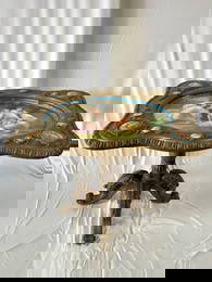 BEAUTIFUL FRENCH SEVRES GILTWOOD TABLE