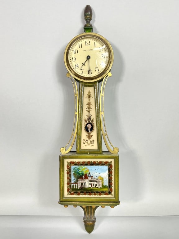 WALTHAM BANJO CLOCK (1 of 8)