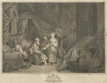 FRENCH 17TH CENTURY LITHOGRAPH