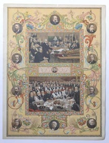 LITHOGRAPH OF GENTLEMEN