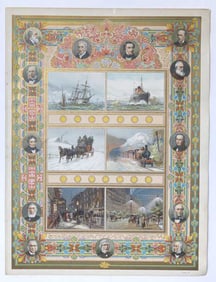 LITHOGRAPH OF NOBLEMEN