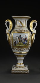 FRENCH PARIS STYLE PORCELAIN VASE
