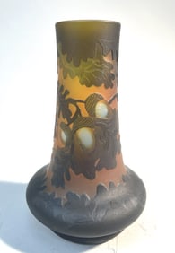ÉMILE GALLÉ ART GLASS VASE