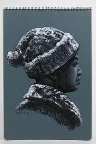 DRAWING OF A LADY BY SHLOSSBERG
