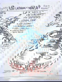 A MODERN DOUBLE-SIDED ARTWORK ON PAPER