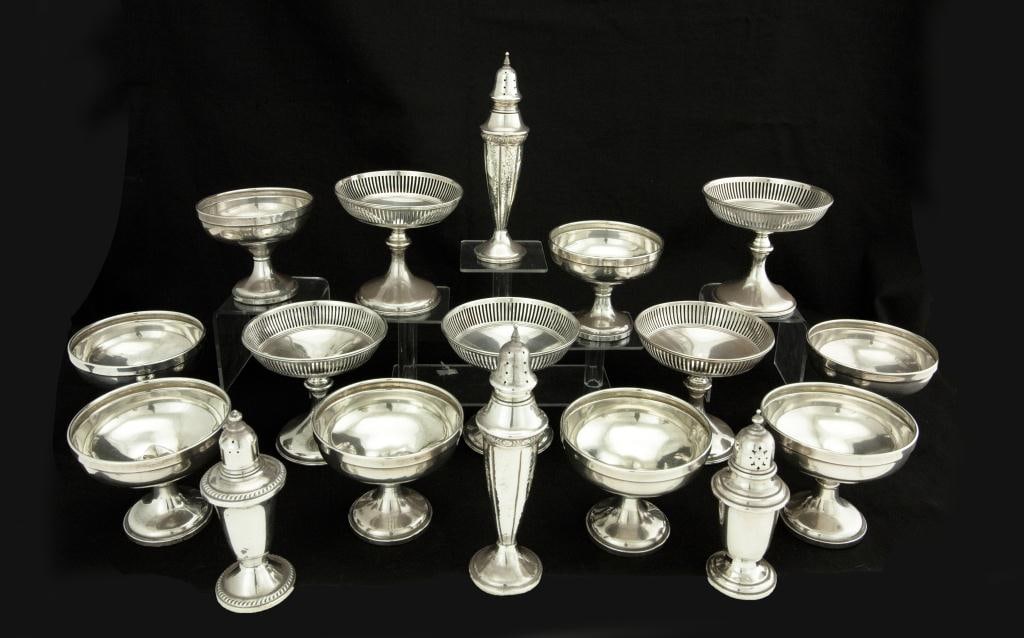 ASSORTED SEVENTEEN STERLING SILVER ITEMS (1 of 5)