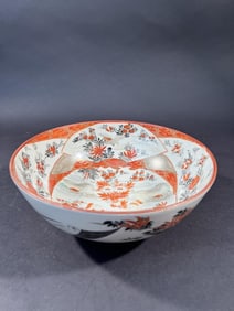 LARGE JAPANESE PORCELAIN BOWL