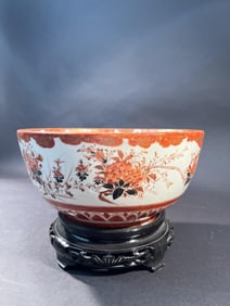 JAPANESE KUTANI PORCELAIN BOWL