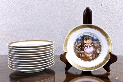 SET OF 12 THE HANS CHRISTIAN ANDERSEN PLATES