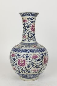 CHINESE BOTTLENECK VASE