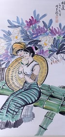 CHINESE PAINTING OF LOVERS