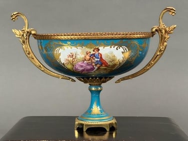 BEAUTIFUL FRENCH SEVRES CENTERPIECE