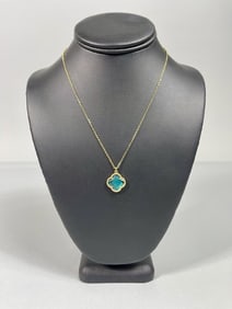 BEAUTIFUL GOLD VERMEIL NECKLACE