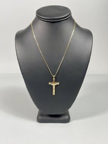 RELIGIOUS GOLD VERMEIL NECKLACE